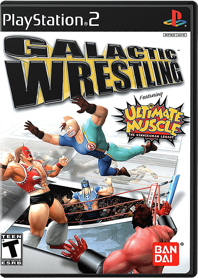Galactic Wrestling box art for Playstation 2